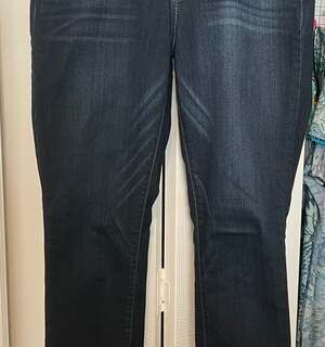 Wit & Wisdom Ab-solution Dark Wash Skinny Jeans with Tummy Control